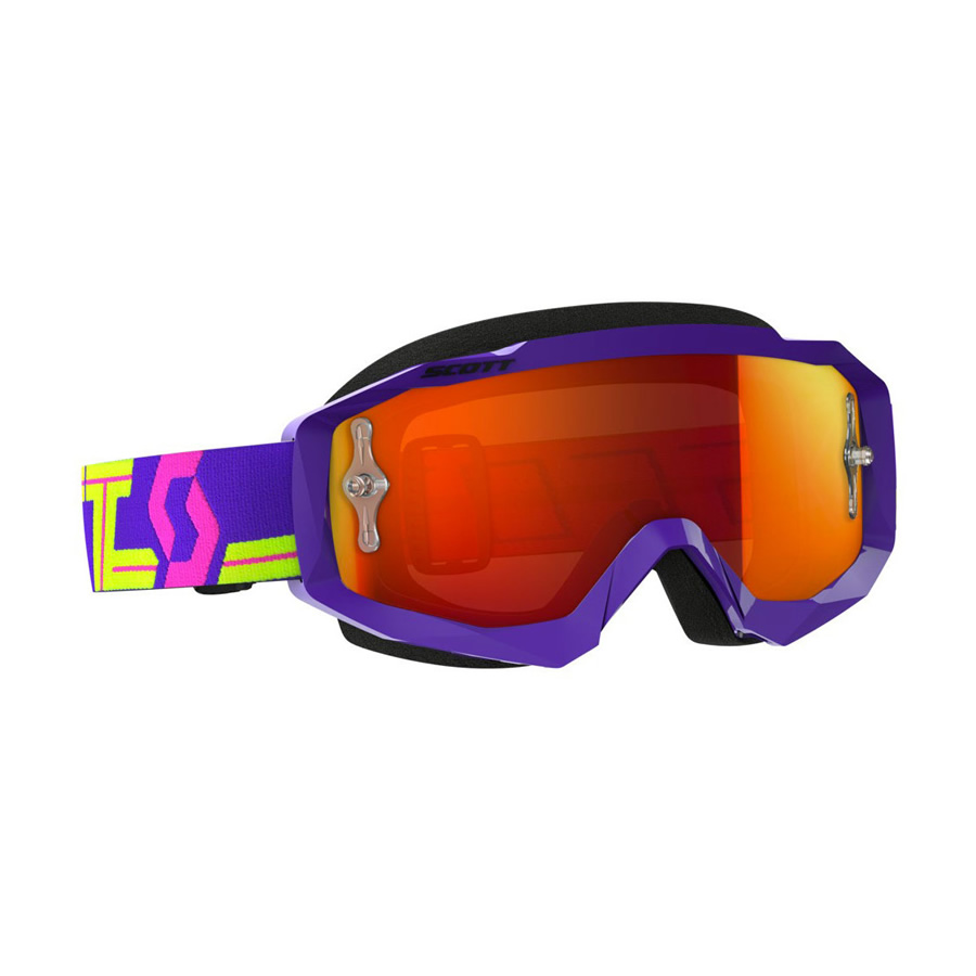 OCULOS SCOTT HUSTLE MX - PURPLE/YELLOW/CLEAR